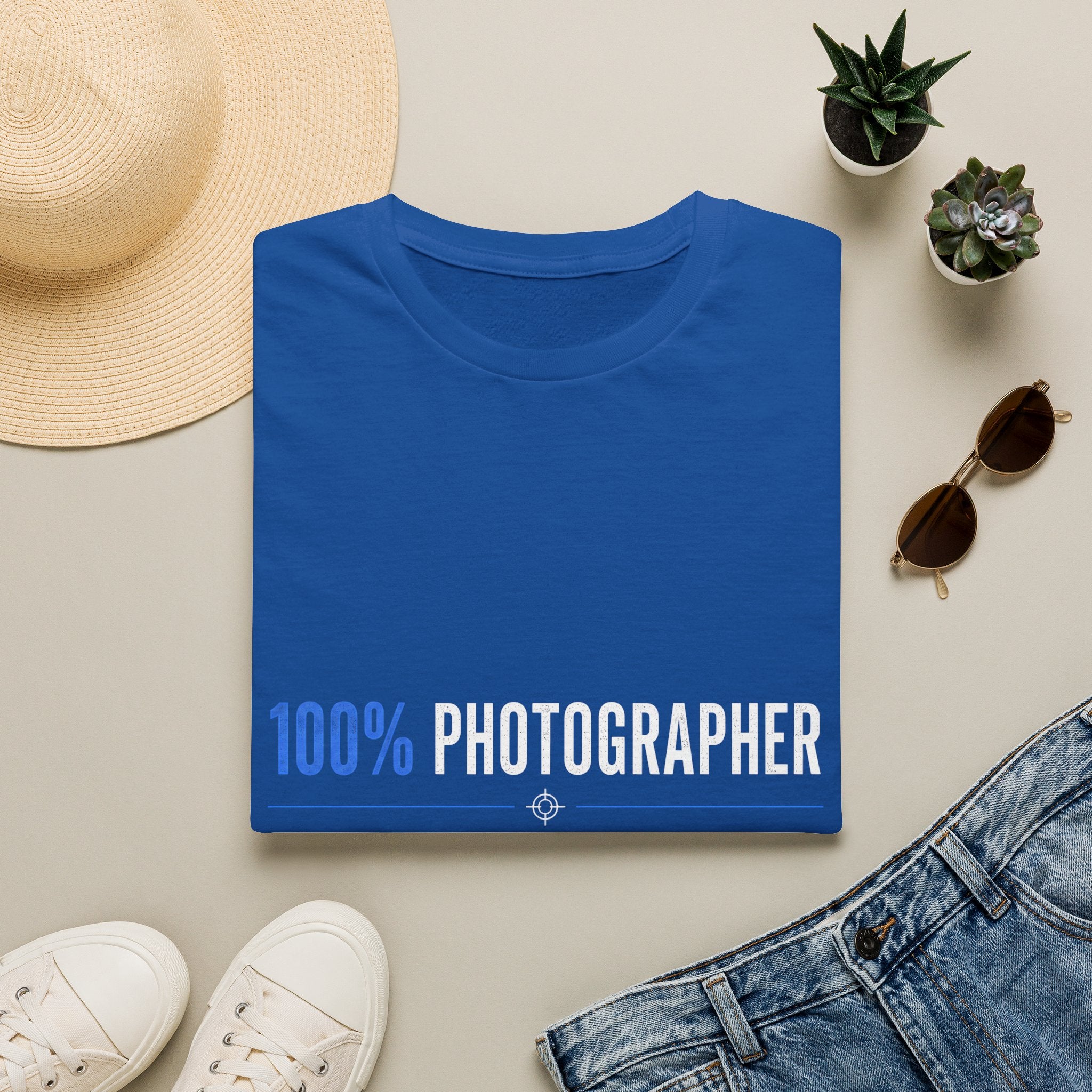 100% Photographer, 0% AI T-Shirt