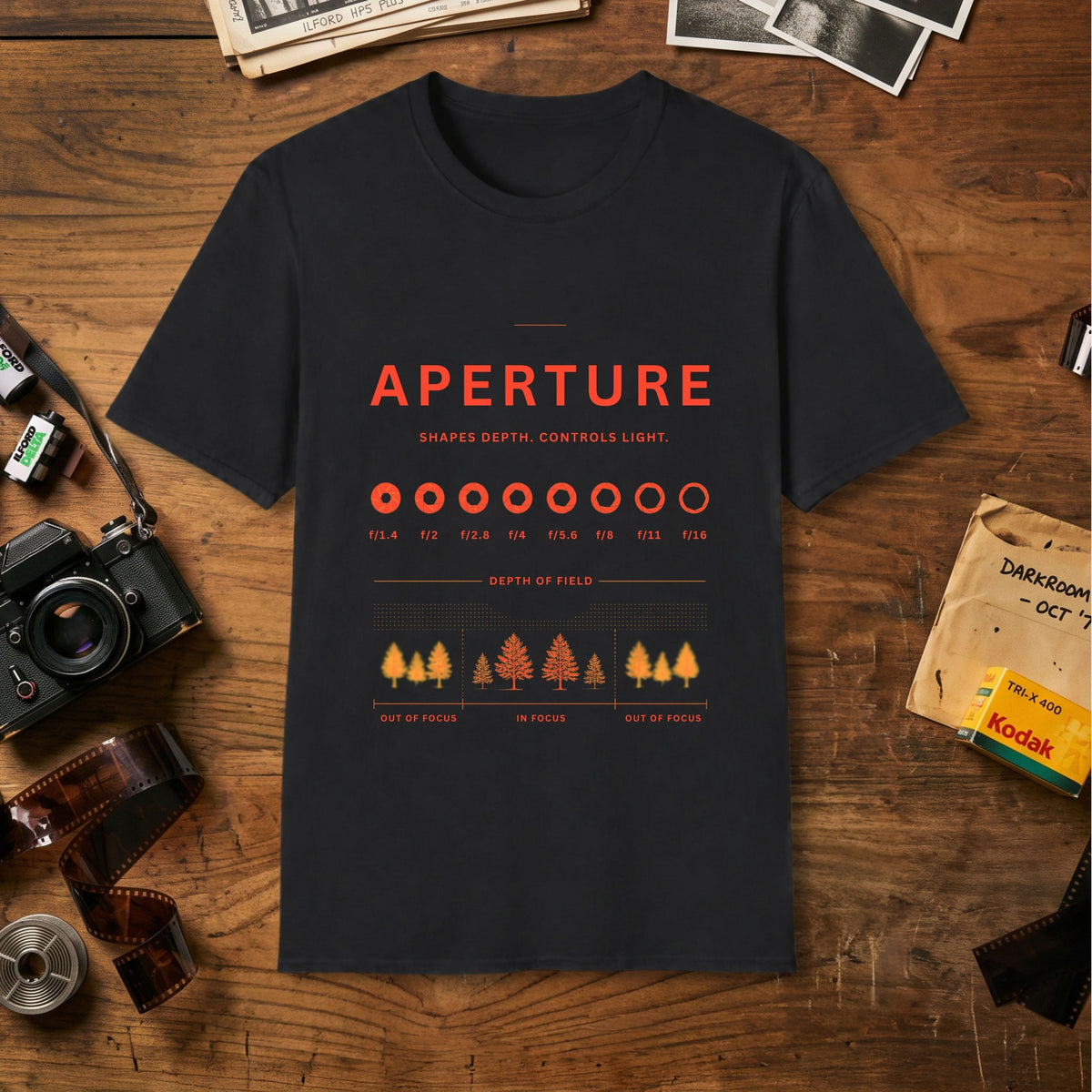 Aperture Graphic T-Shirt
