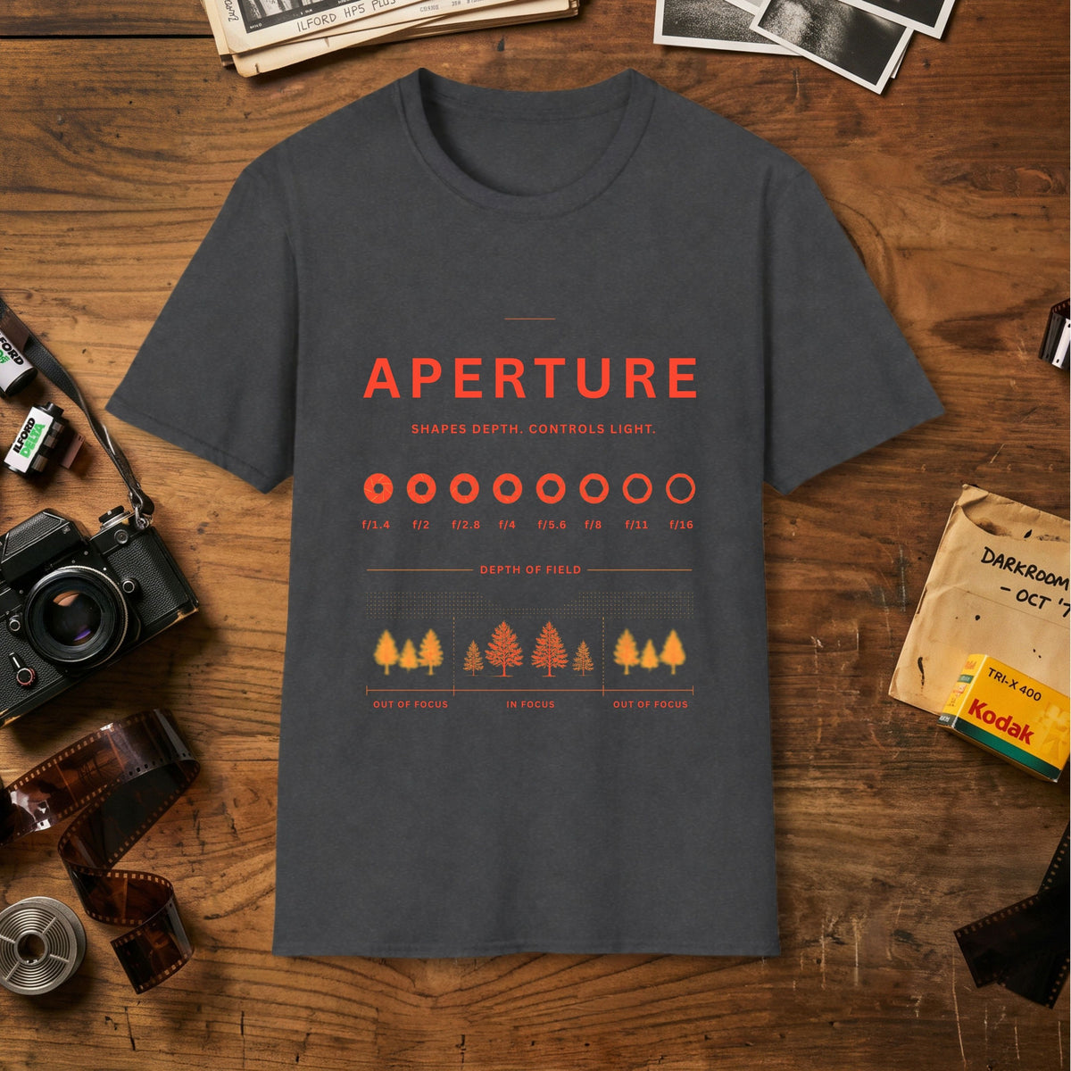Aperture Graphic T-Shirt