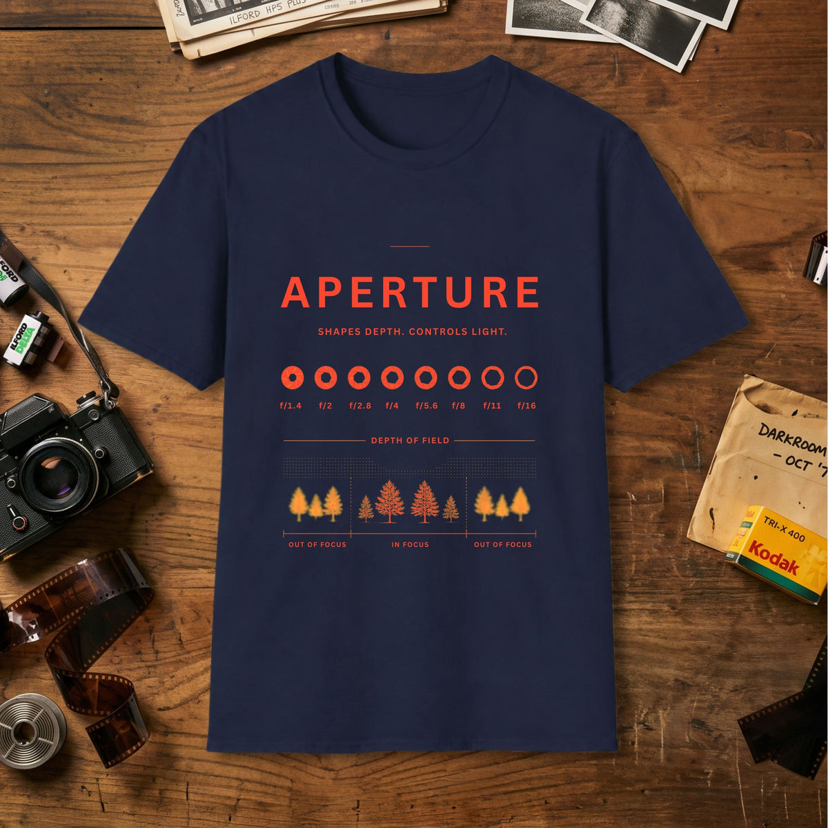 Aperture Graphic T-Shirt