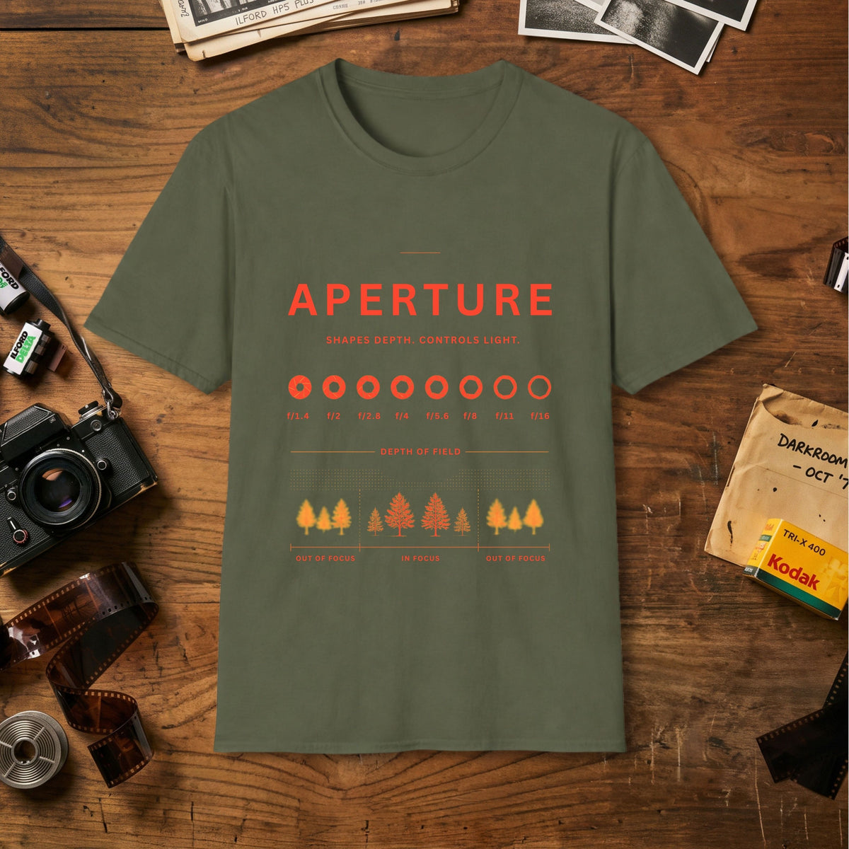 Aperture Graphic T-Shirt