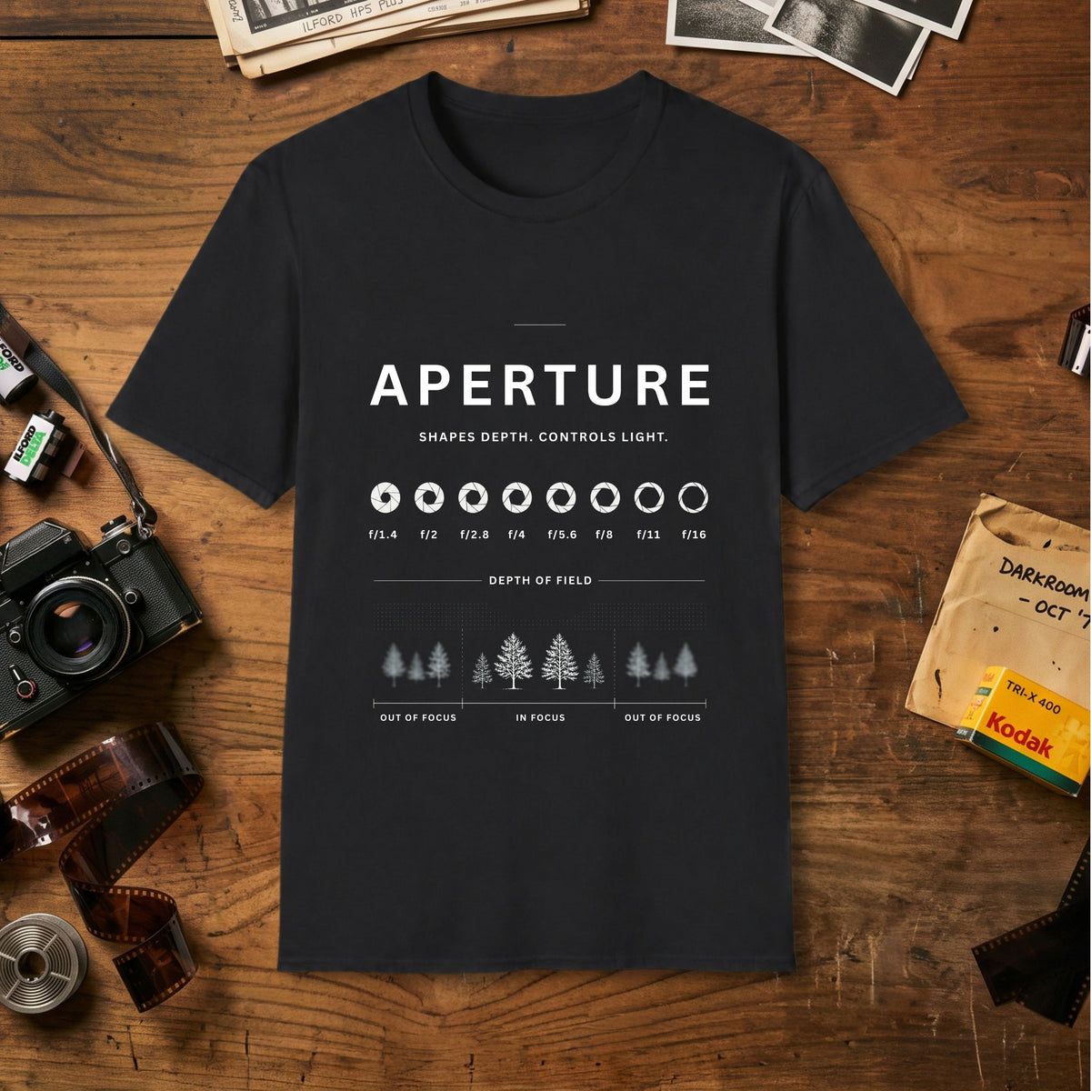 Aperture Graphic T-Shirt