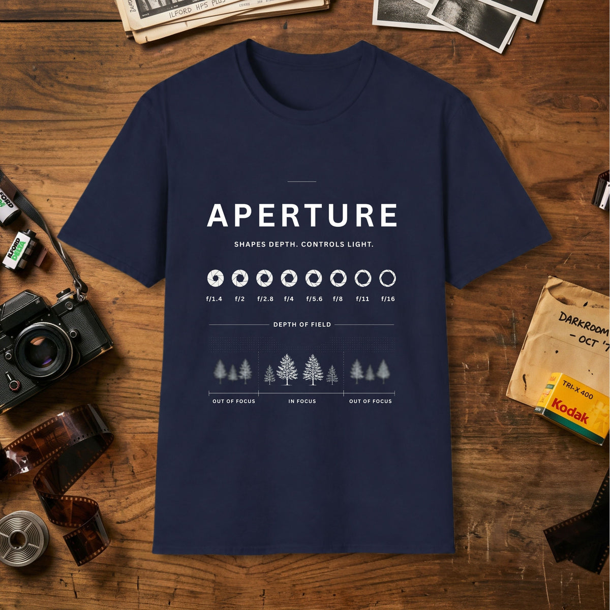 Aperture Graphic T-Shirt