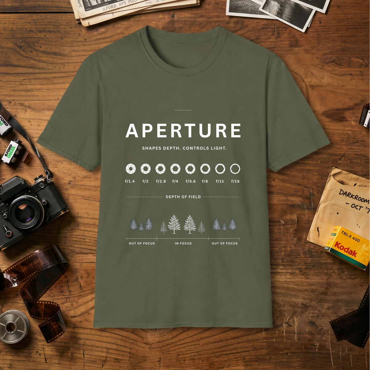 Aperture Graphic T-Shirt