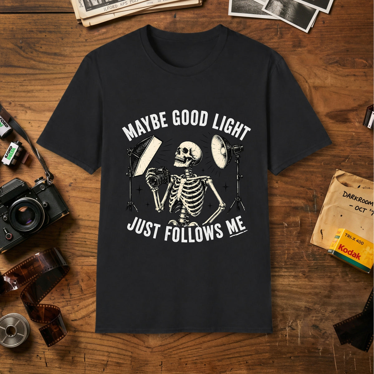 Maybe Good Light Just Follows Me T-Shirt