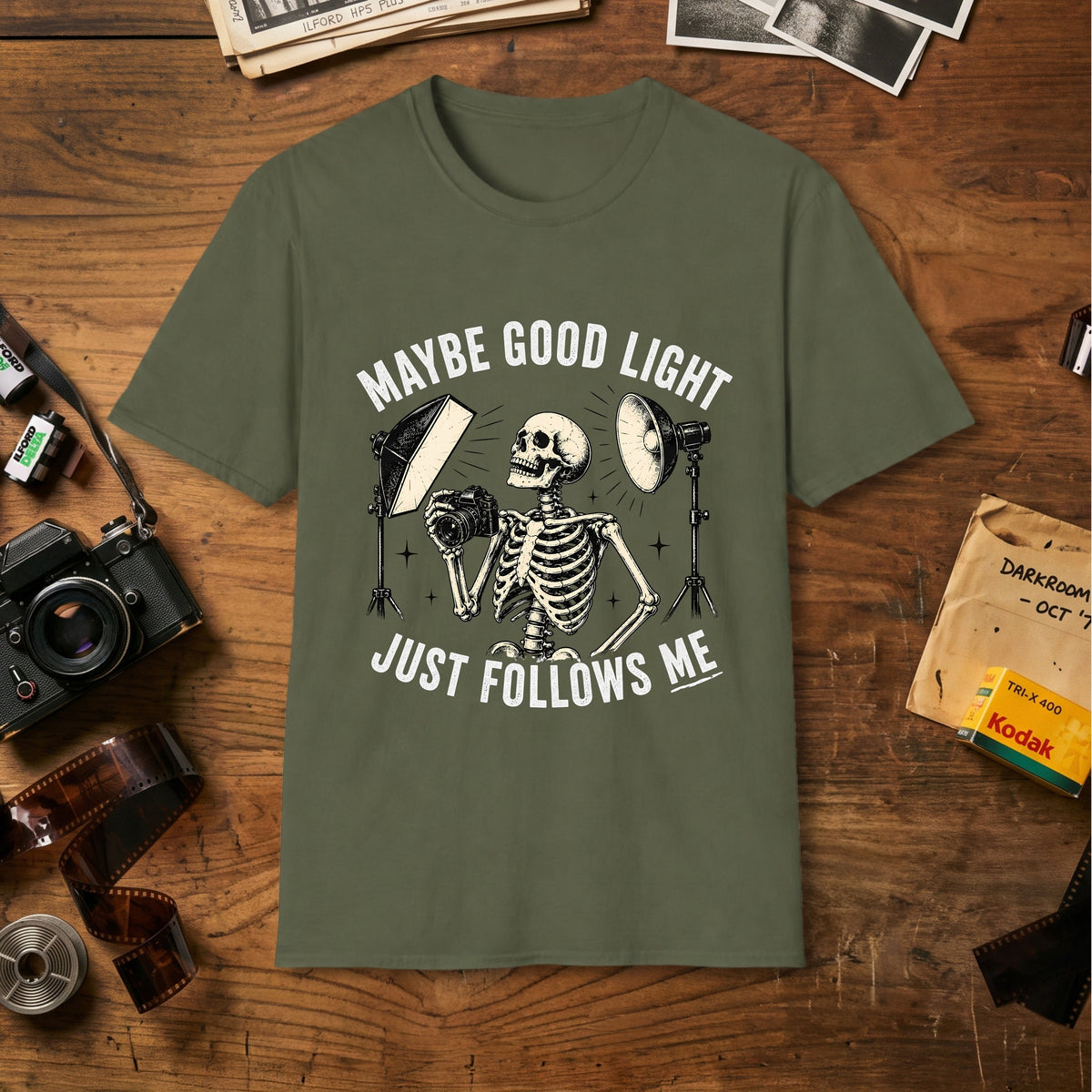 Maybe Good Light Just Follows Me T-Shirt