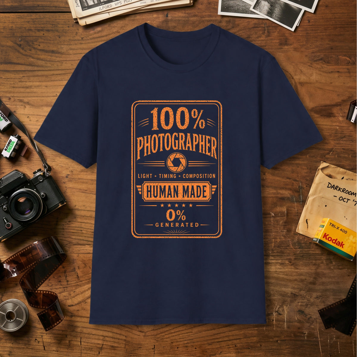 100% Photographer T‑Shirt