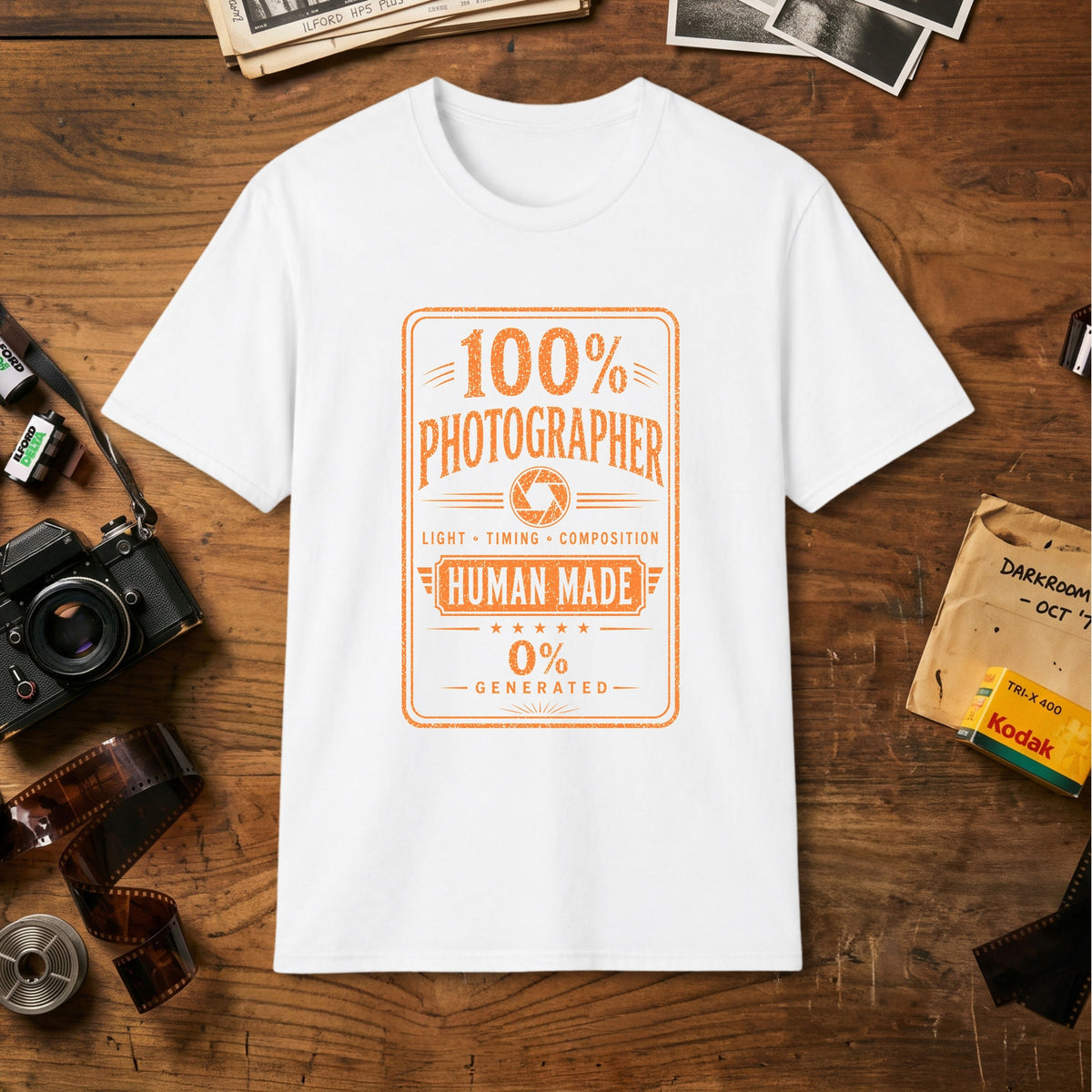 100% Photographer T‑Shirt