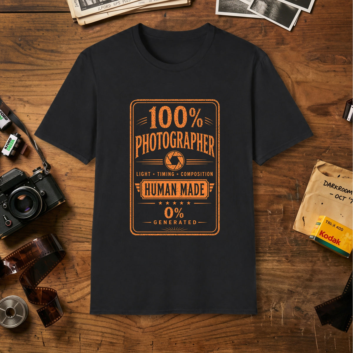 100% Photographer T‑Shirt