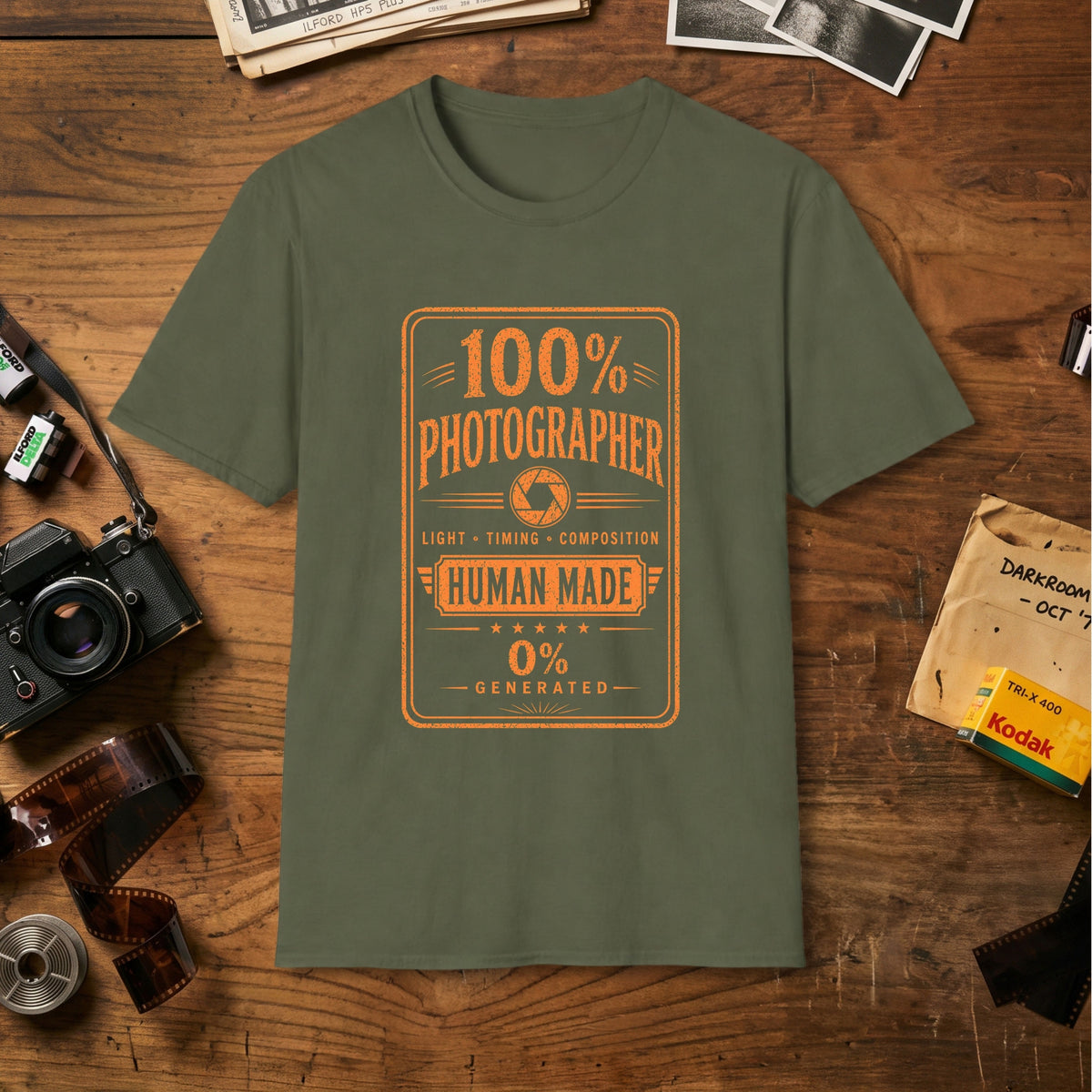 100% Photographer T‑Shirt
