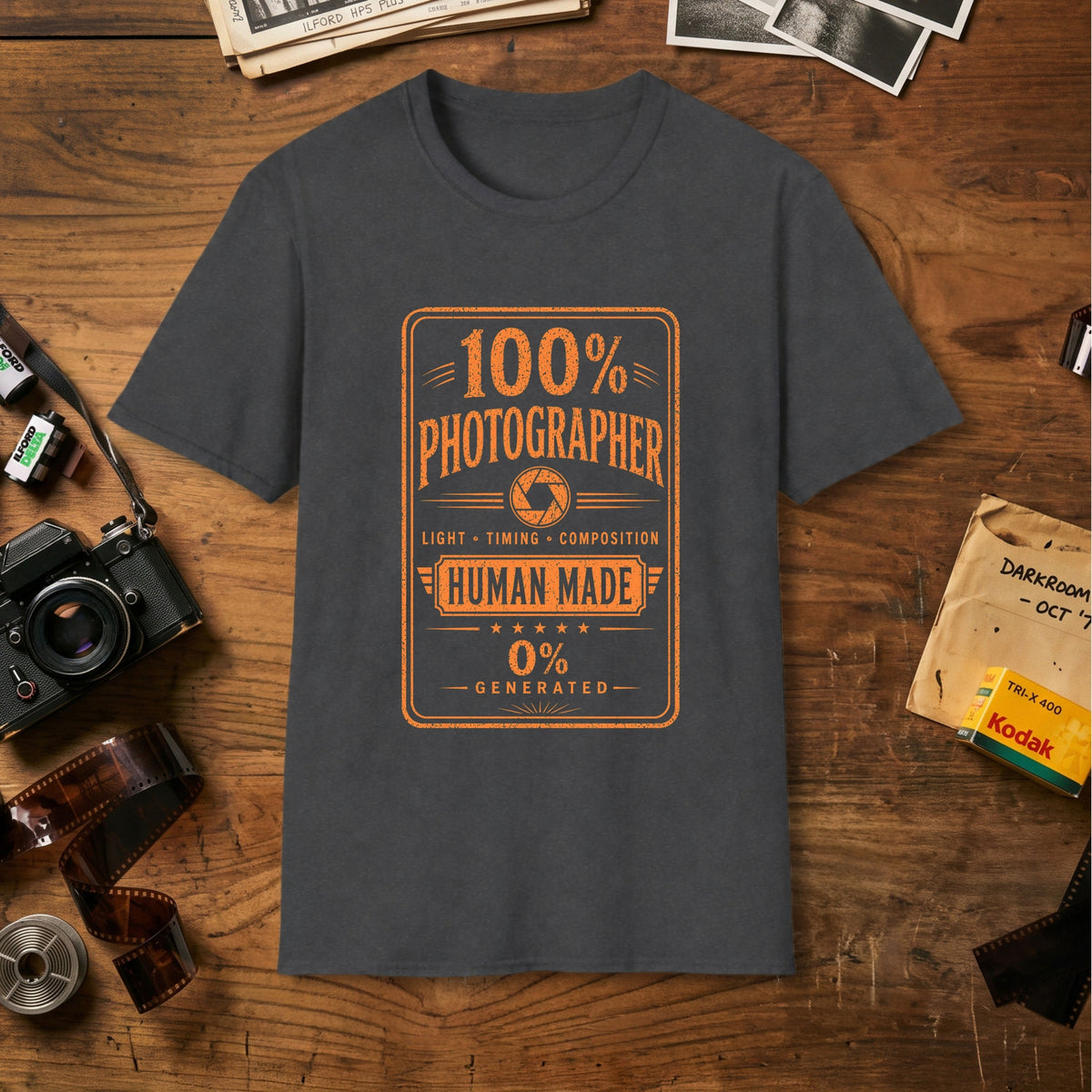100% Photographer T‑Shirt