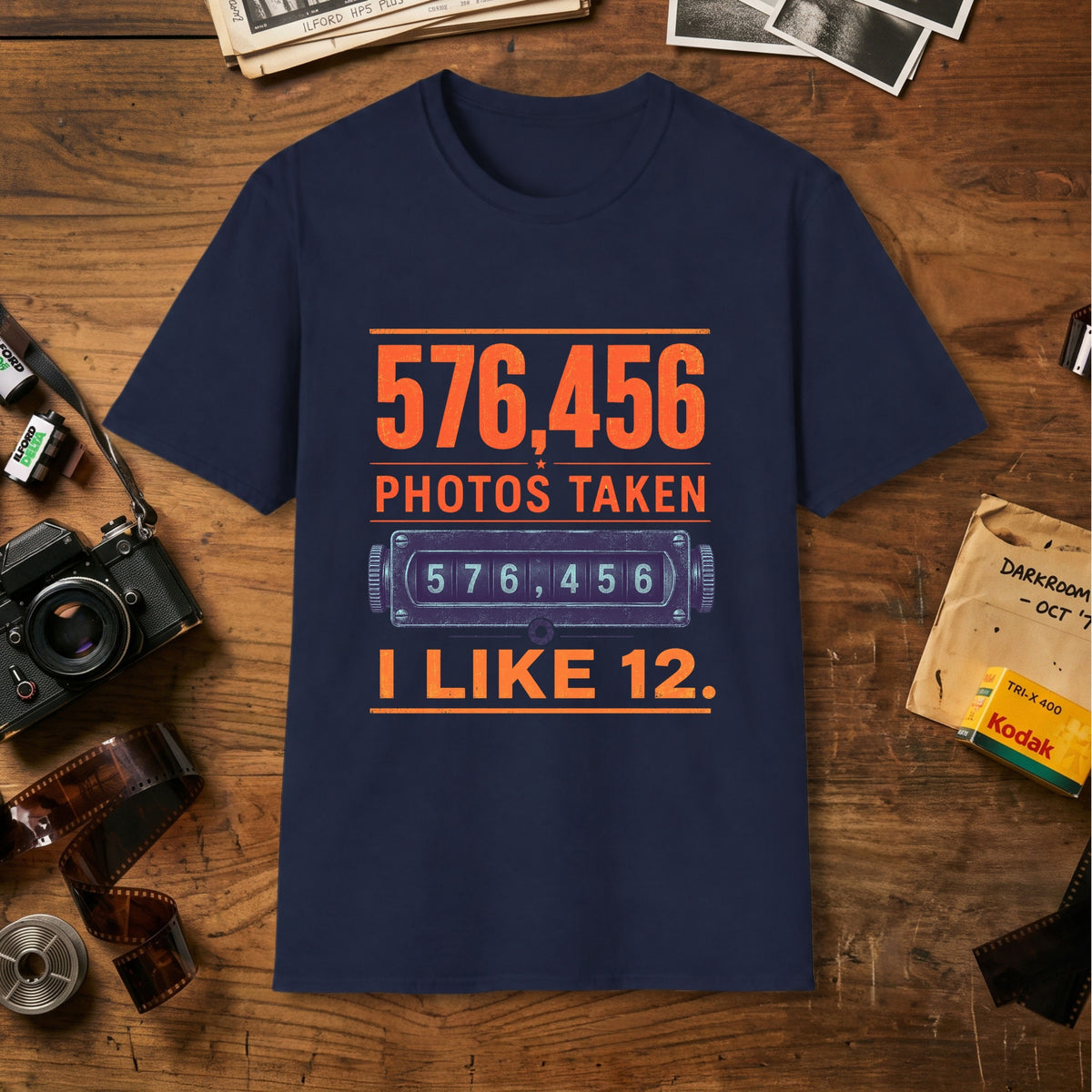 576,456 Photos Taken T‑Shirt