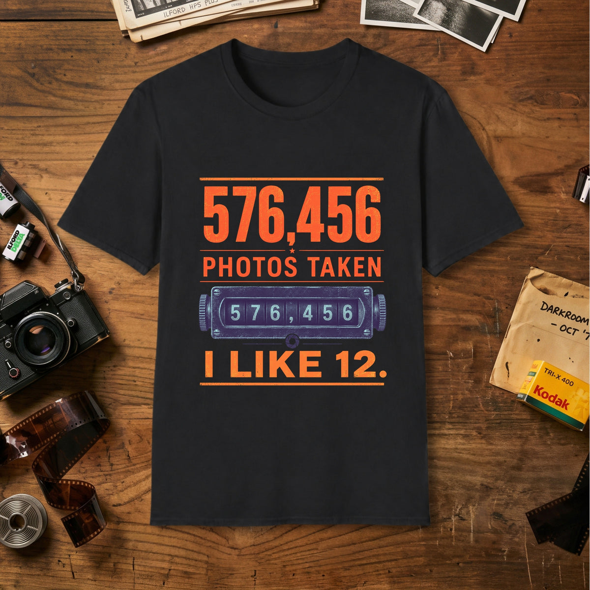 576,456 Photos Taken T‑Shirt