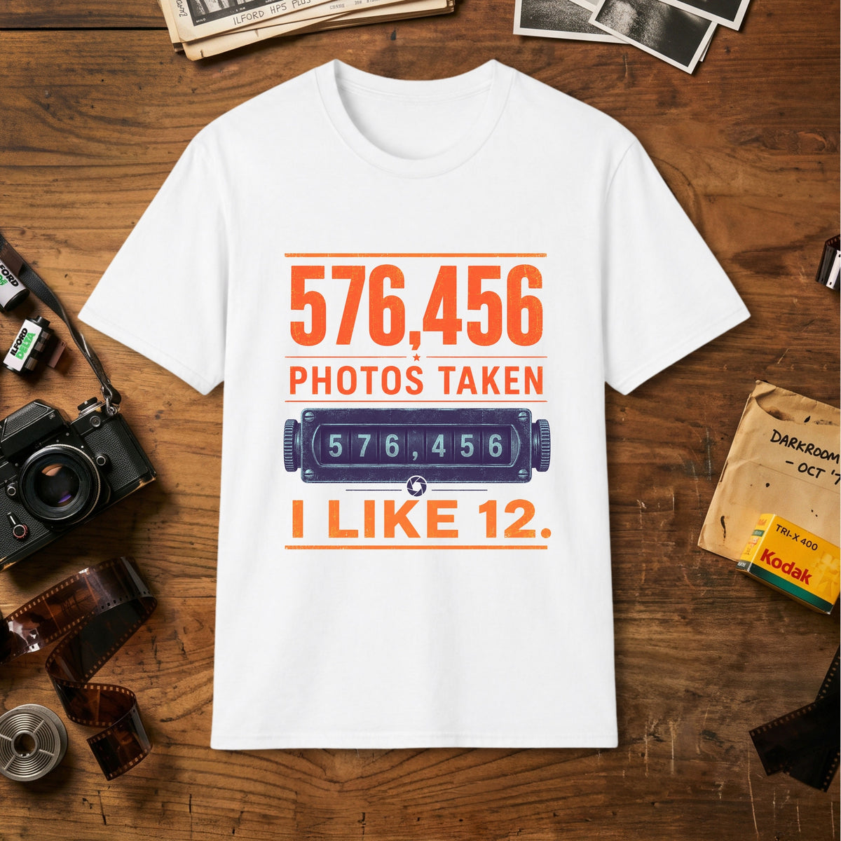 576,456 Photos Taken T‑Shirt