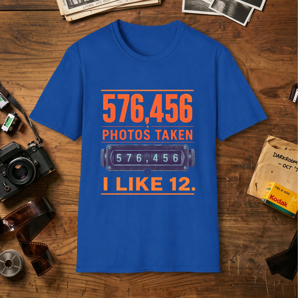 576,456 Photos Taken T‑Shirt