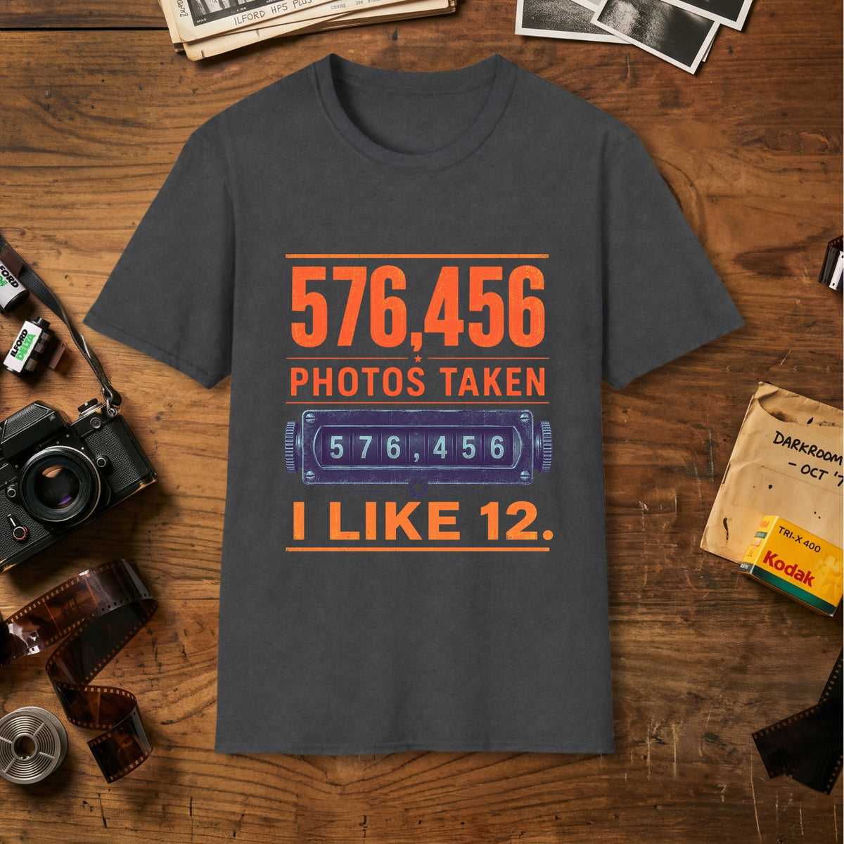576,456 Photos Taken T‑Shirt