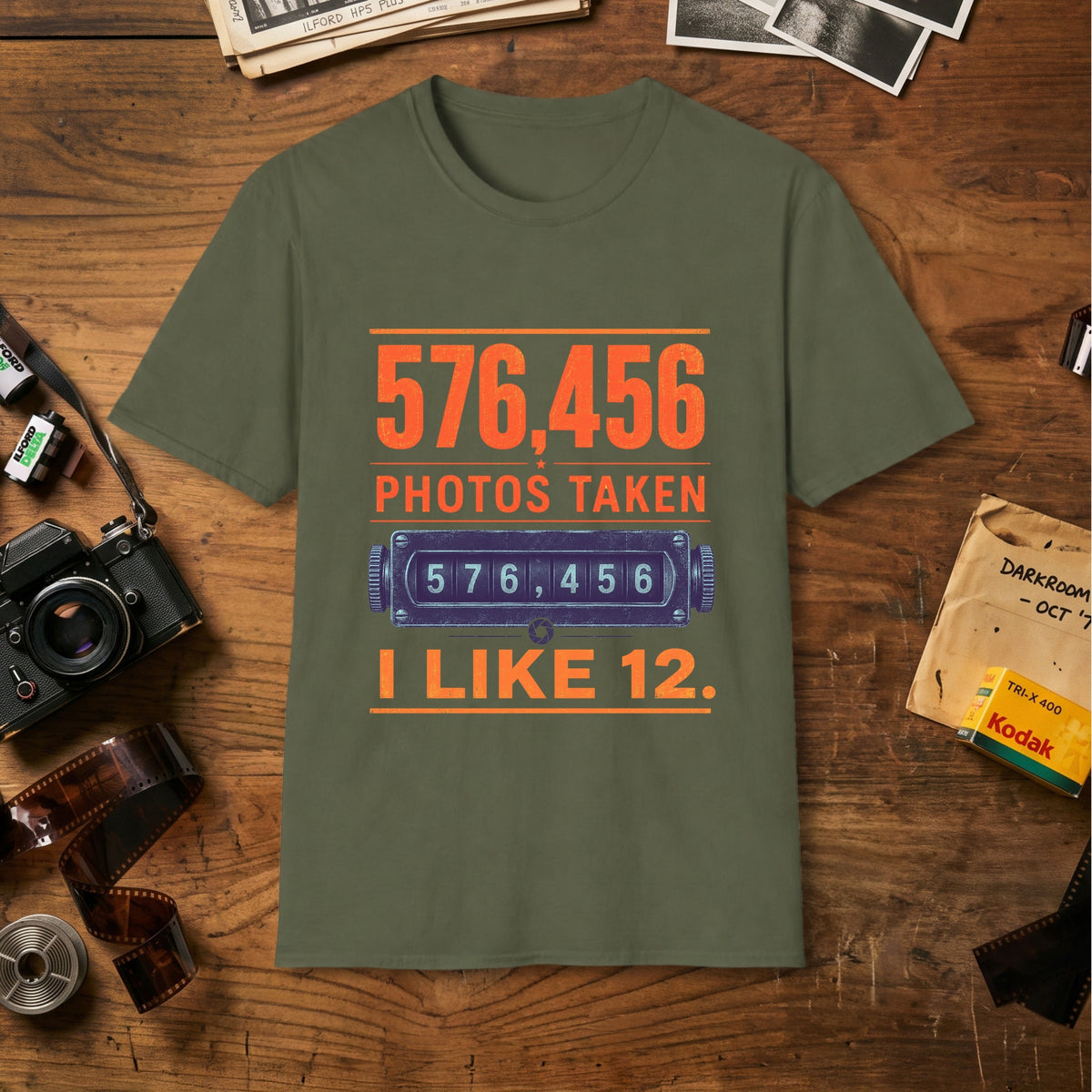 576,456 Photos Taken T‑Shirt