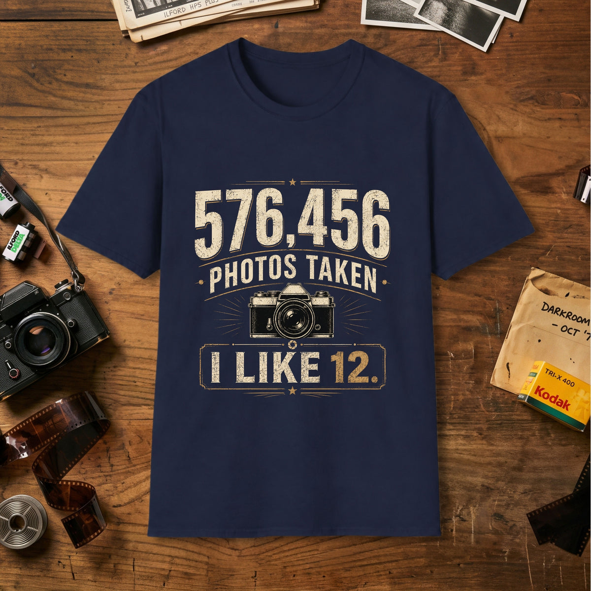 576,456 Photos Taken T‑Shirt