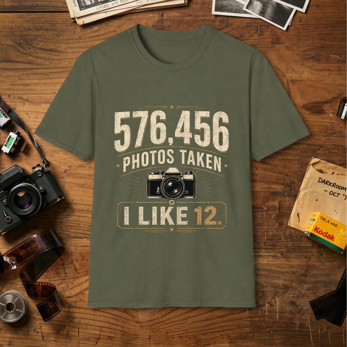 576,456 Photos Taken T‑Shirt