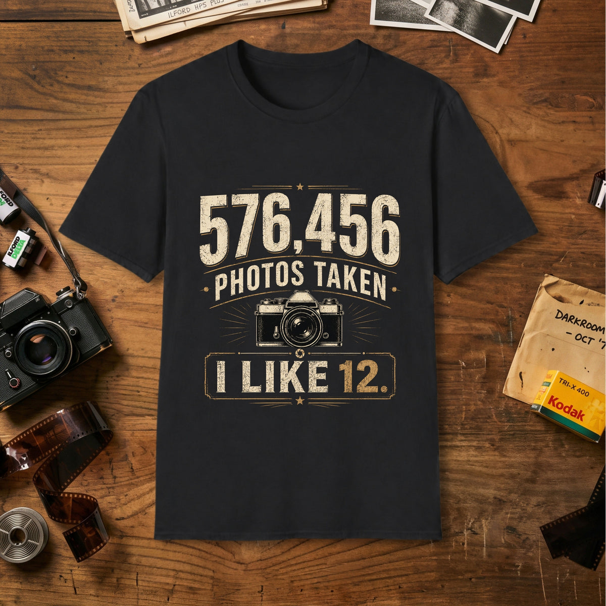 576,456 Photos Taken T‑Shirt
