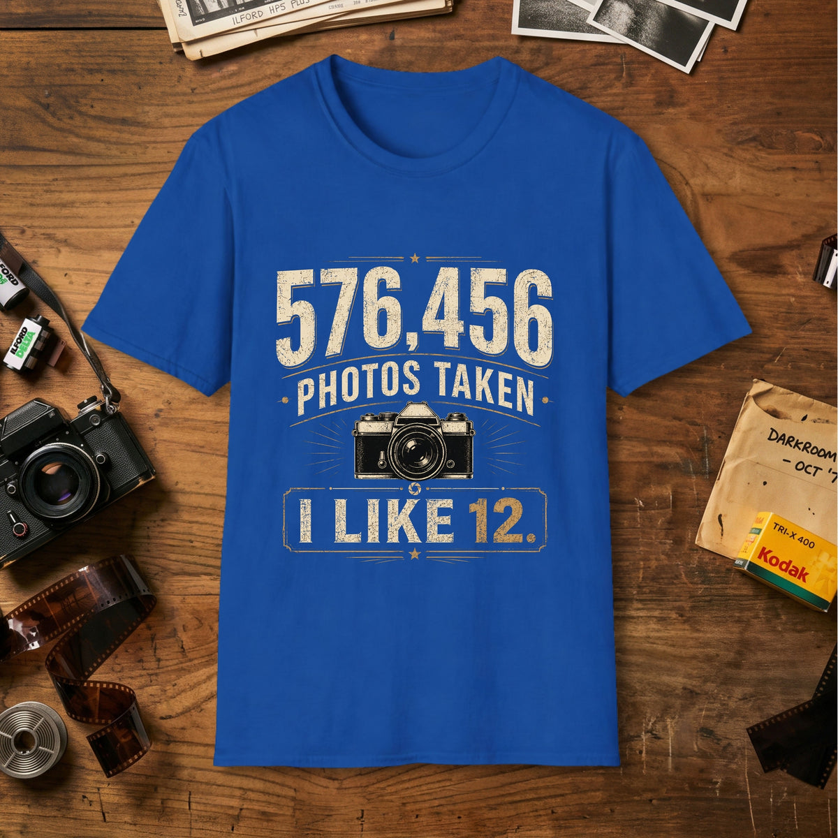 576,456 Photos Taken T‑Shirt