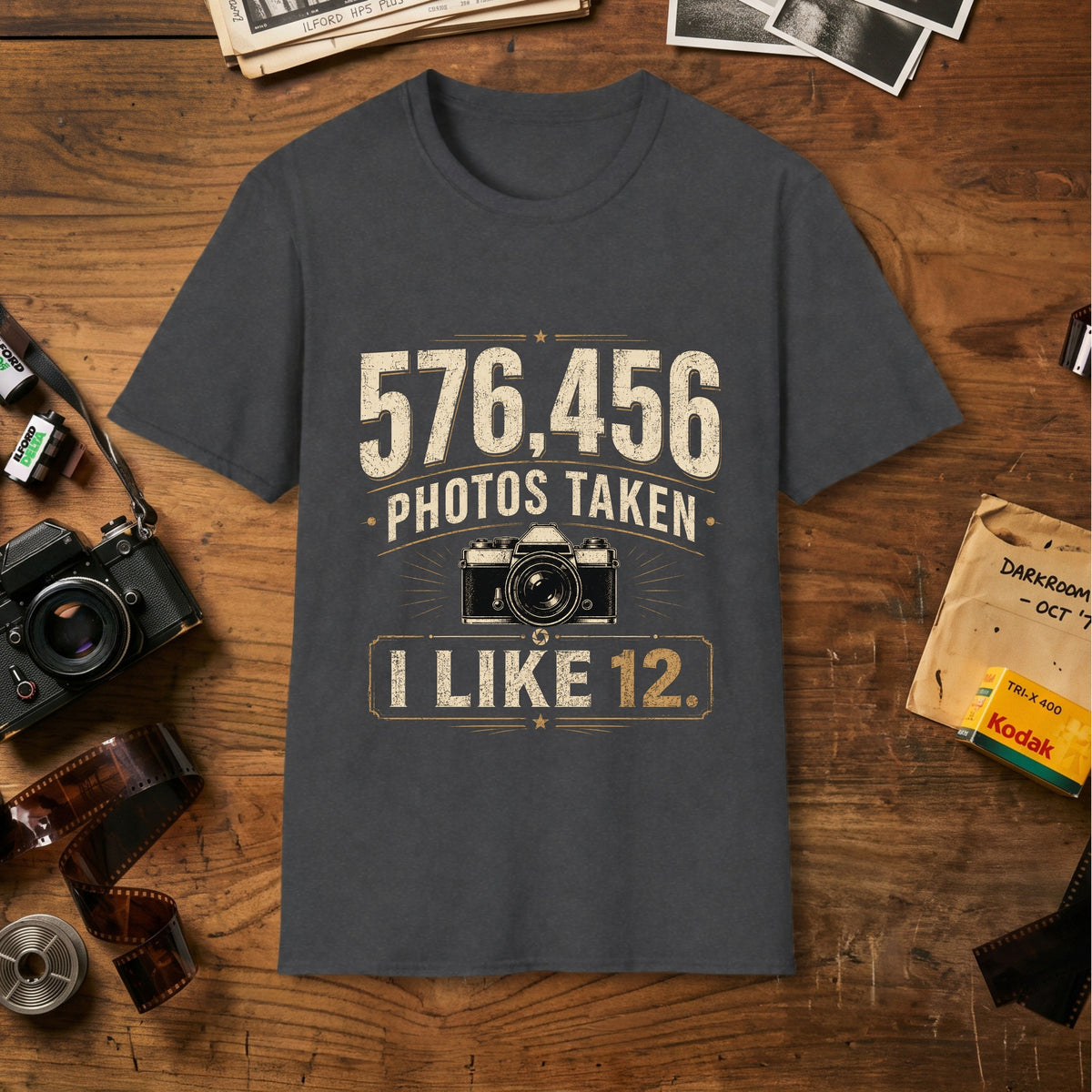 576,456 Photos Taken T‑Shirt