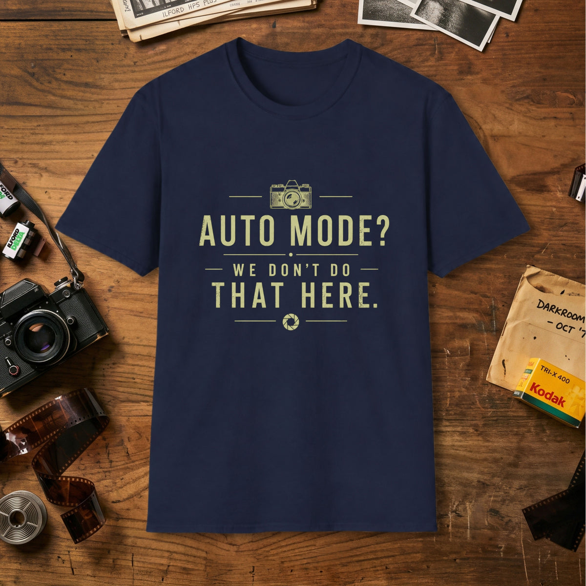Auto Mode? Camera T-Shirt