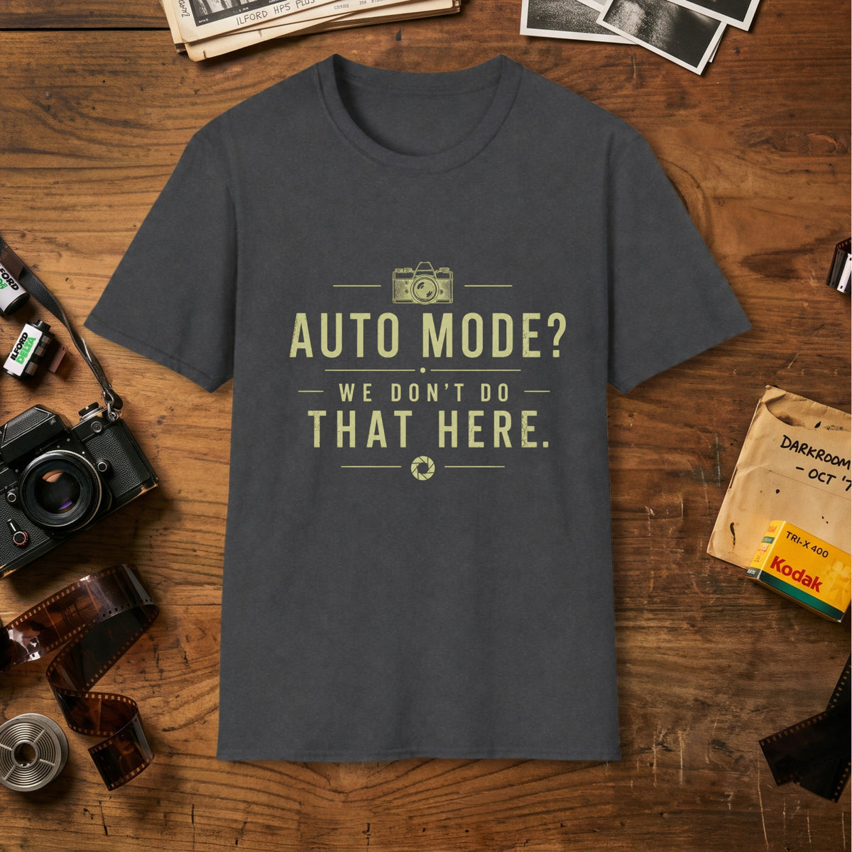 Auto Mode? Camera T-Shirt