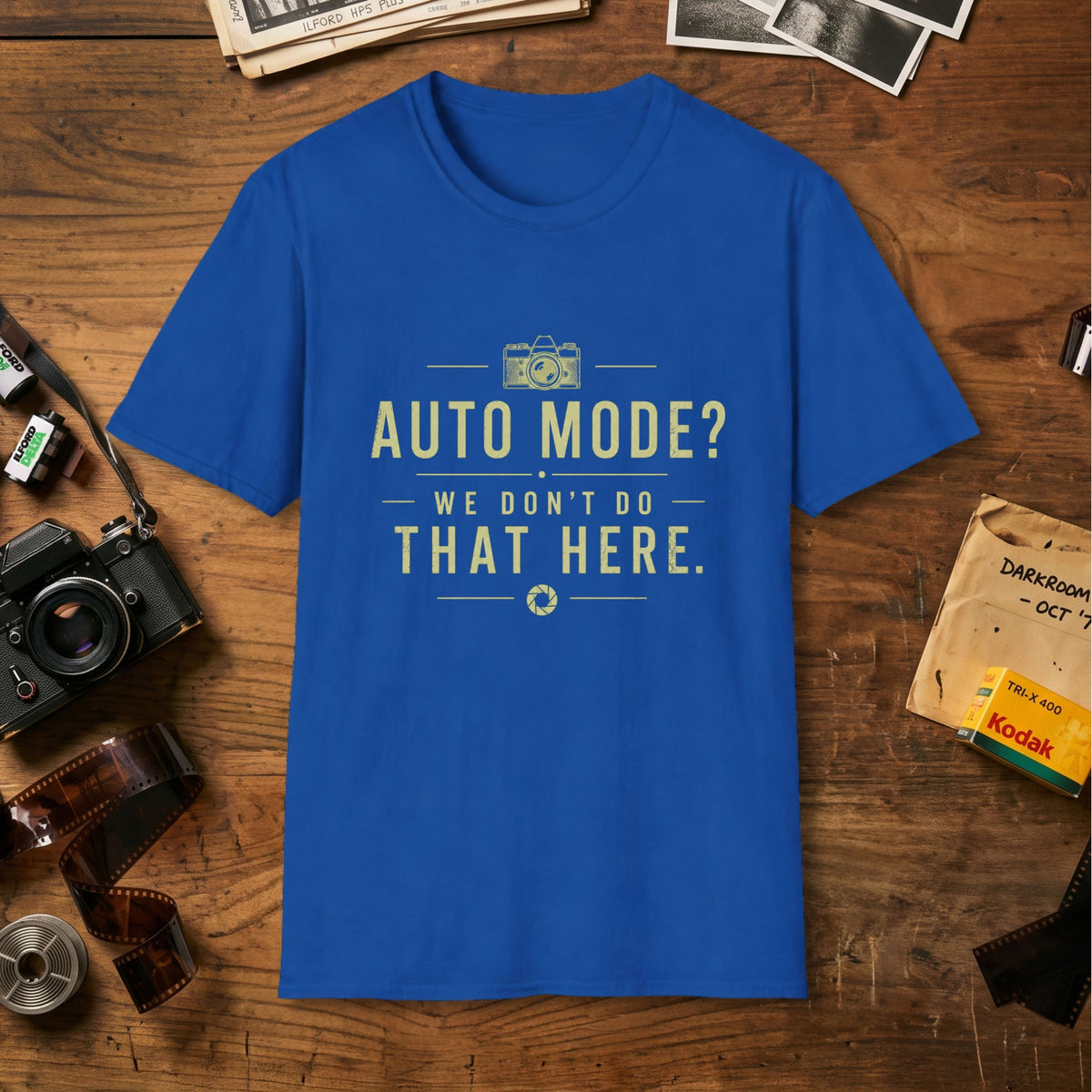 Auto Mode? Camera T-Shirt