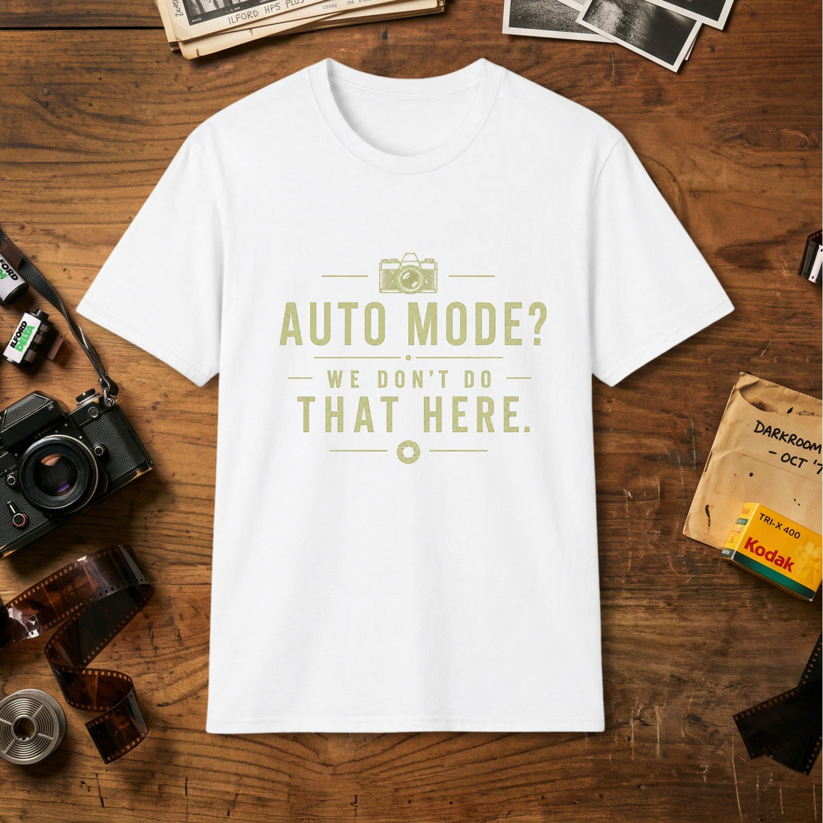 Auto Mode? Camera T-Shirt