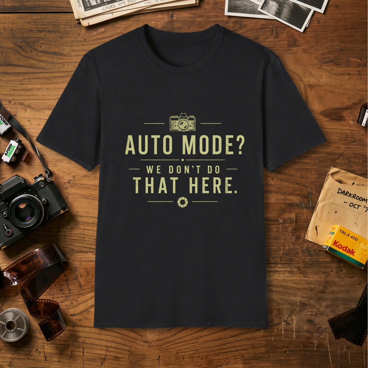 Auto Mode? Camera T-Shirt