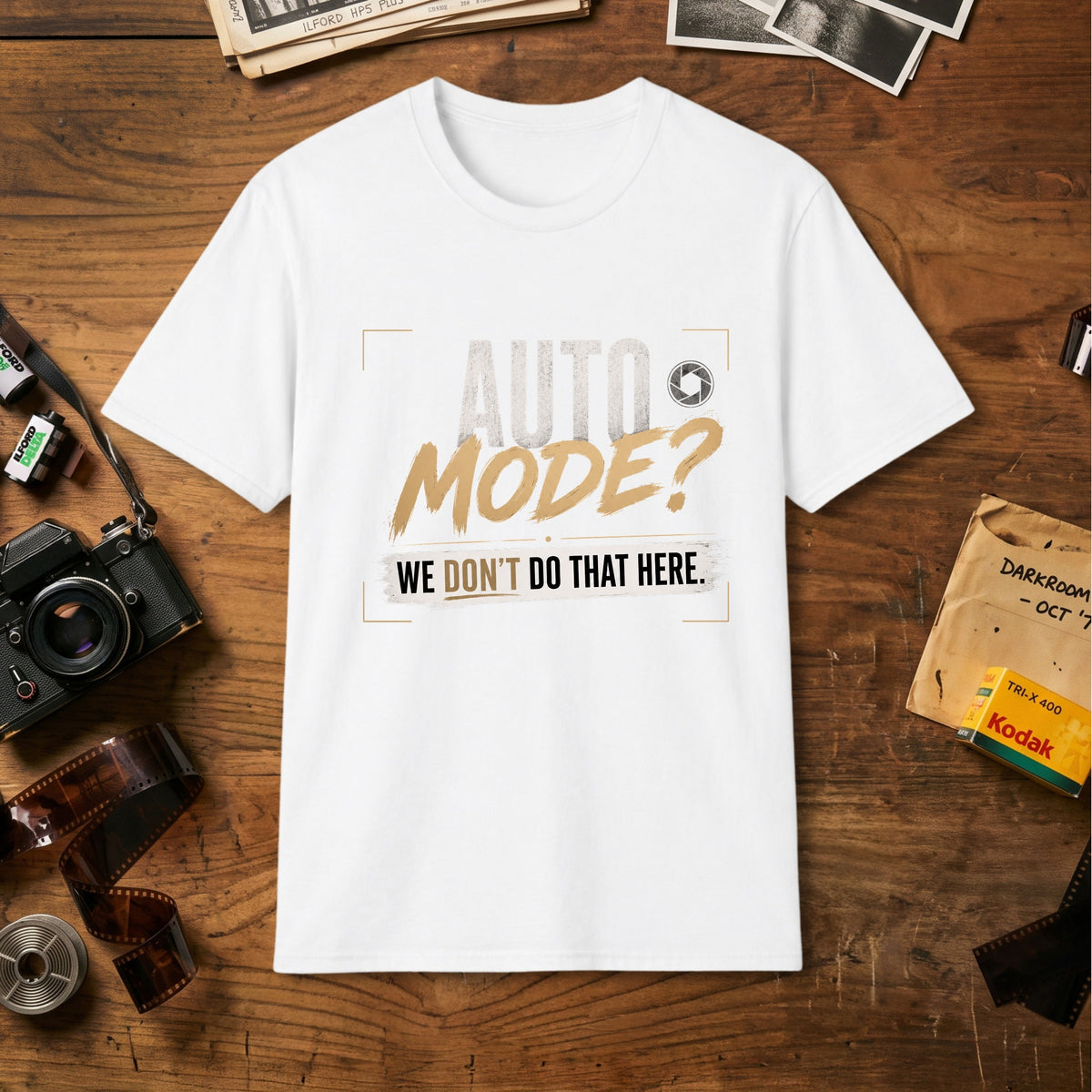 Auto Mode? Camera T-Shirt