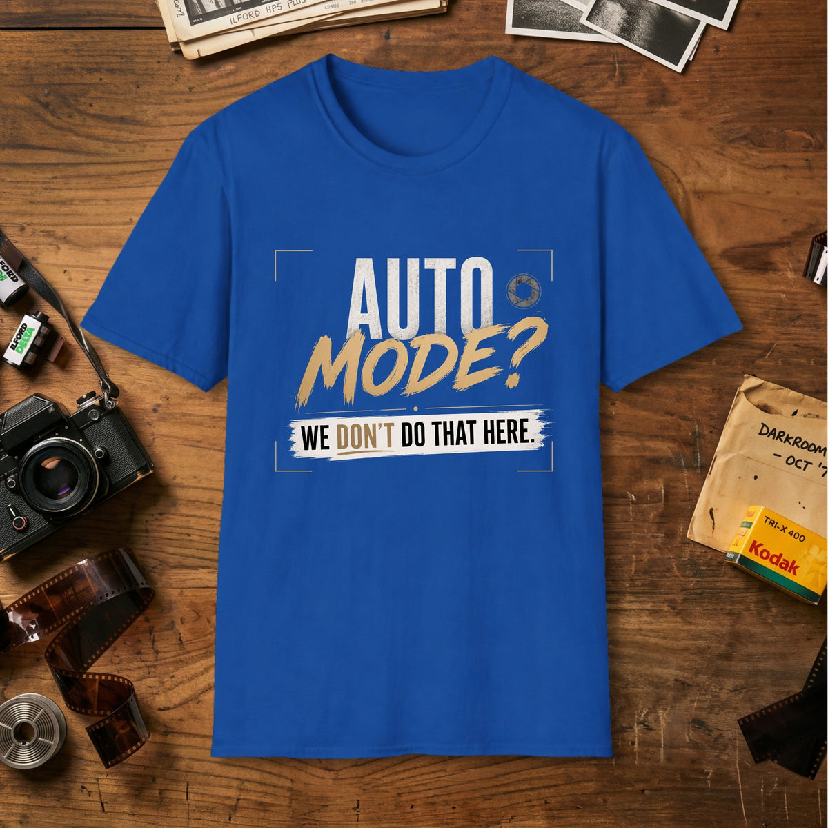Auto Mode? Camera T-Shirt