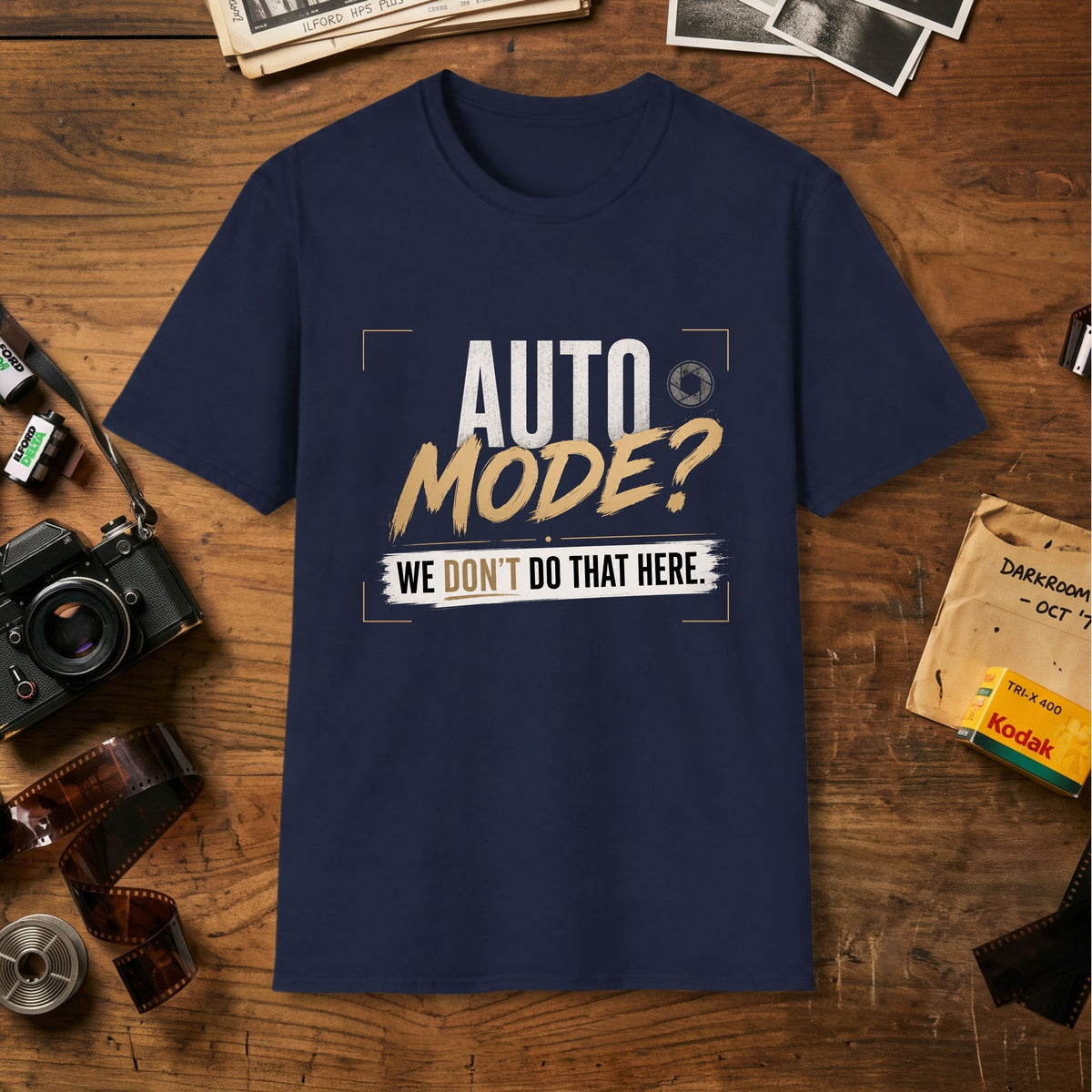 Auto Mode? Camera T-Shirt