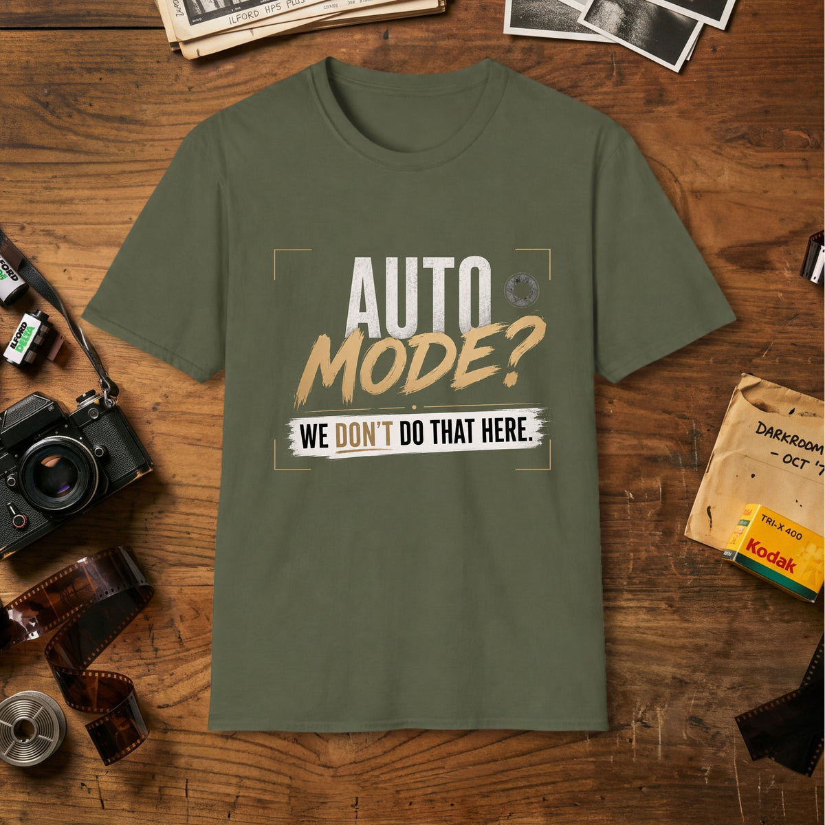 Auto Mode? Camera T-Shirt