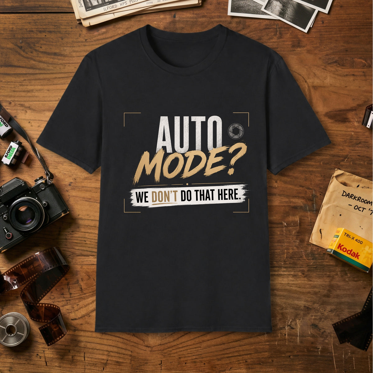 Auto Mode? Camera T-Shirt
