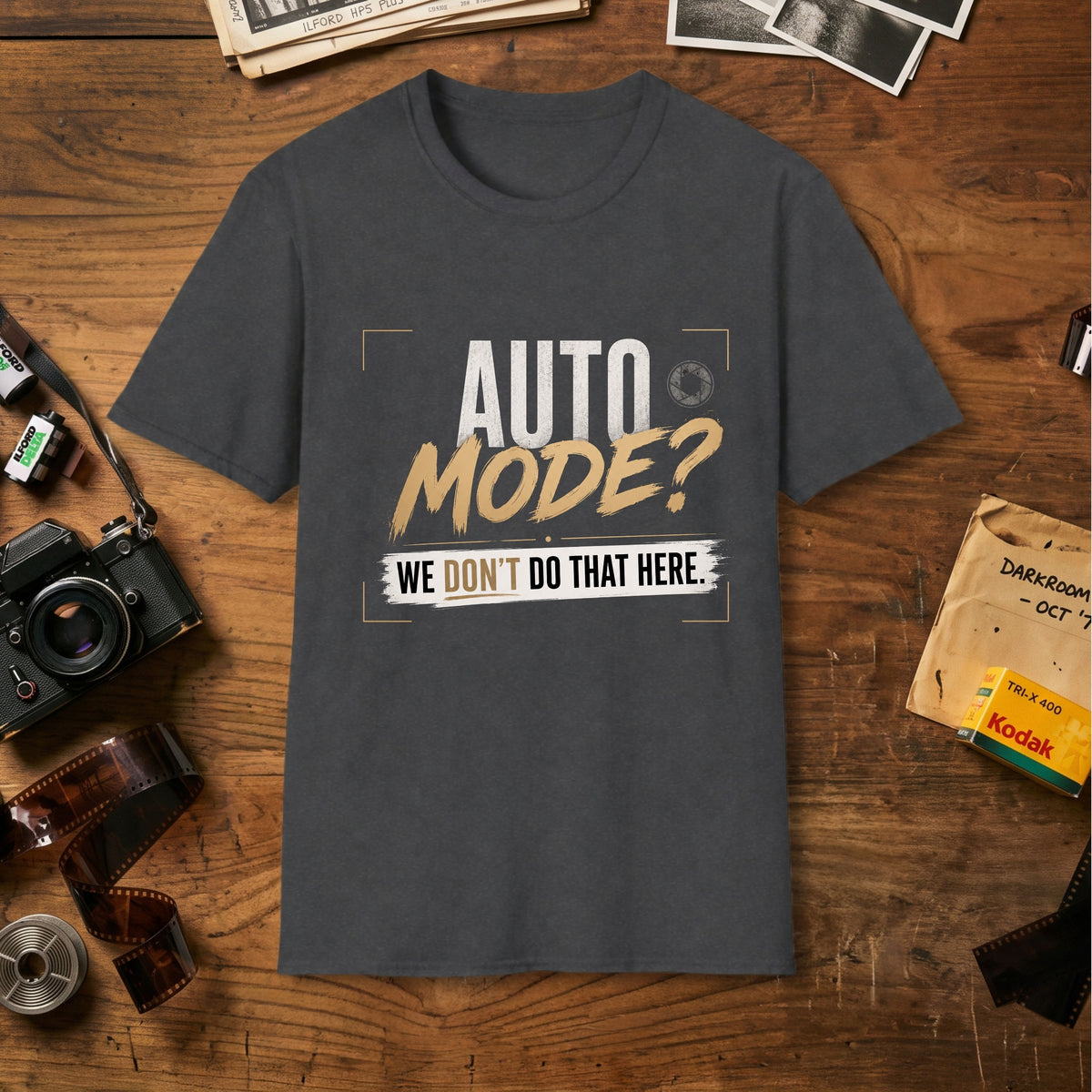 Auto Mode? Camera T-Shirt
