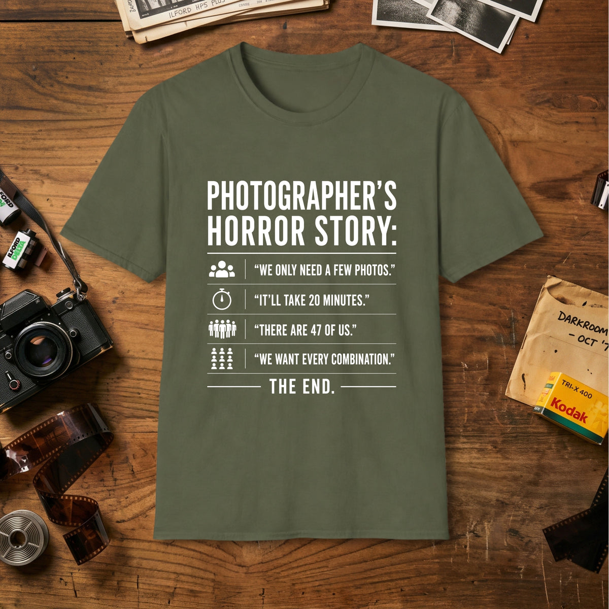 Funny Photography Quote T-Shirt
