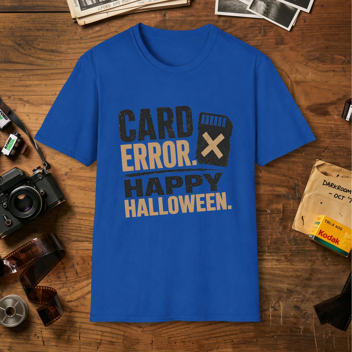 Card Error Halloween T‑Shirt