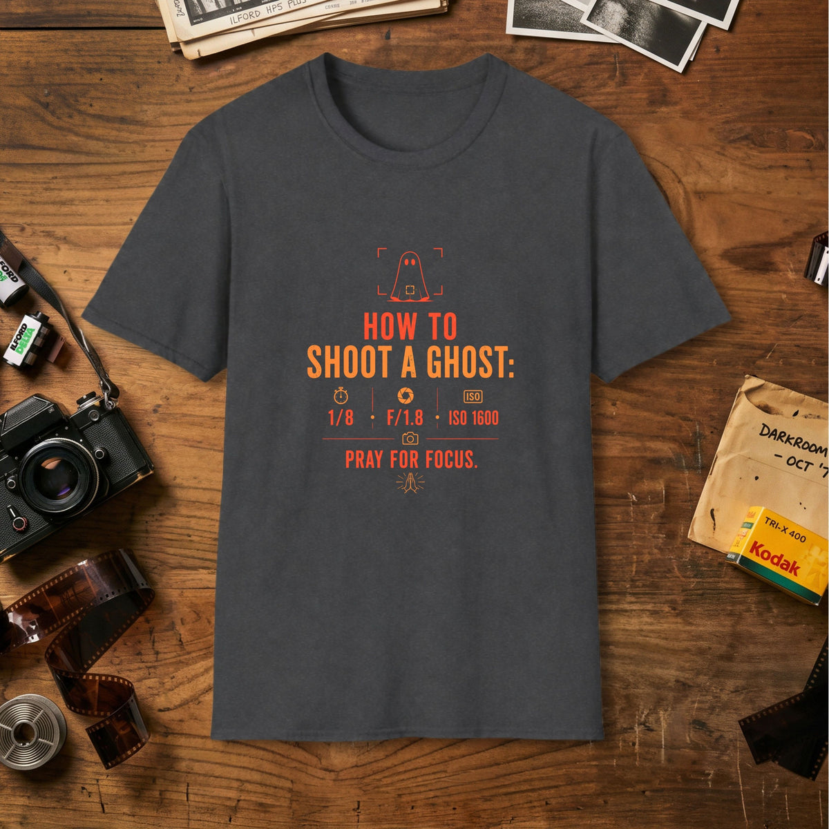 How to Shoot a Ghost T-Shirt