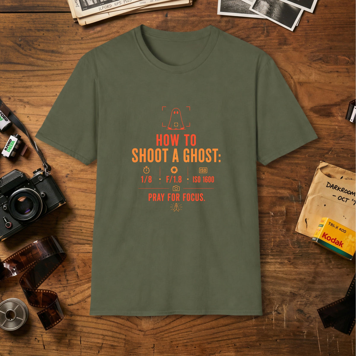 How to Shoot a Ghost T-Shirt