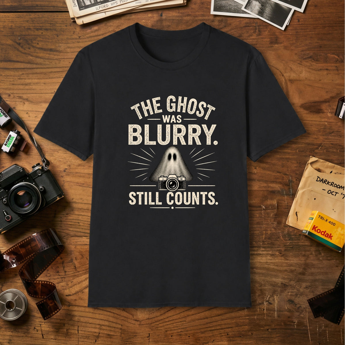 The Ghost Was Blurry T-Shirt