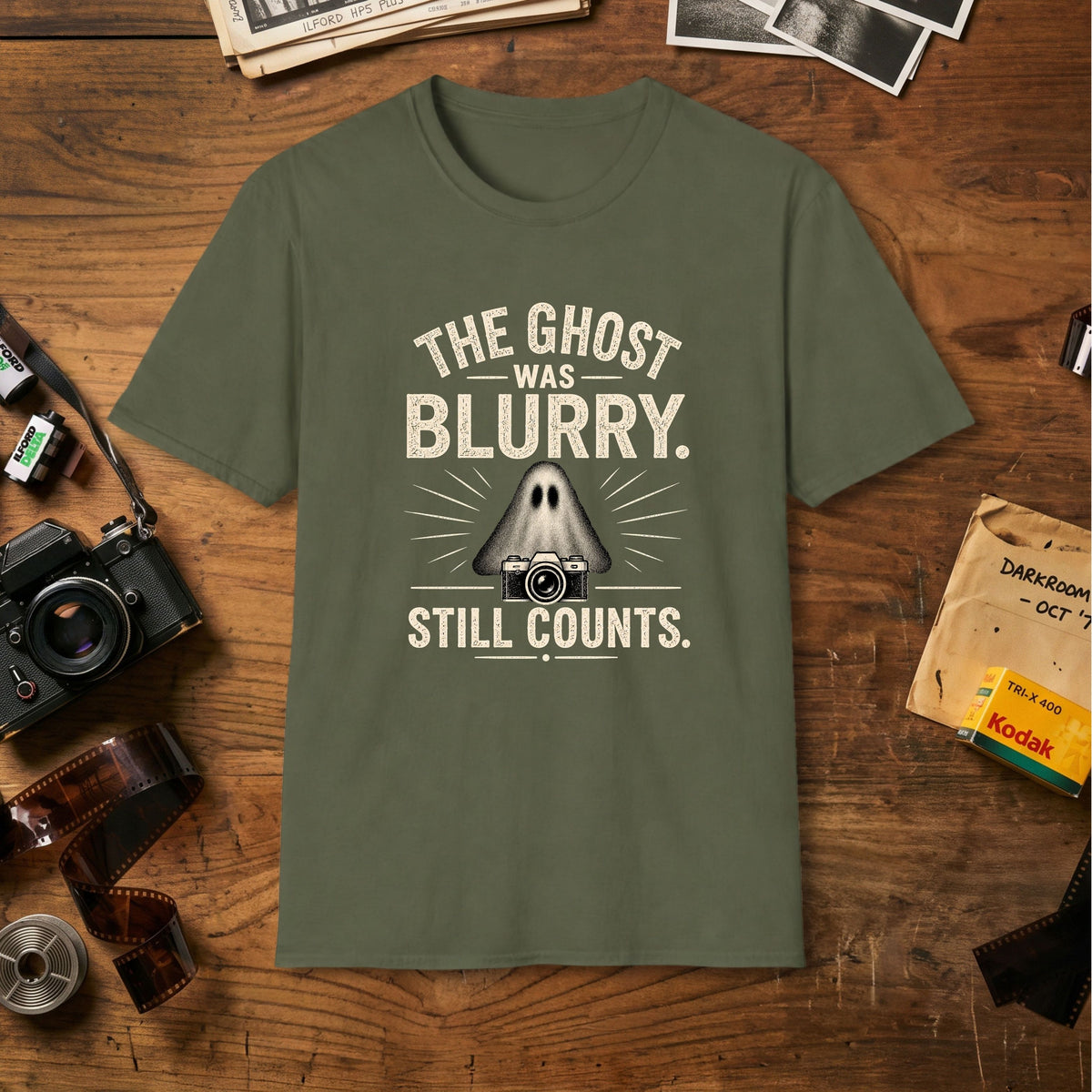 The Ghost Was Blurry T-Shirt