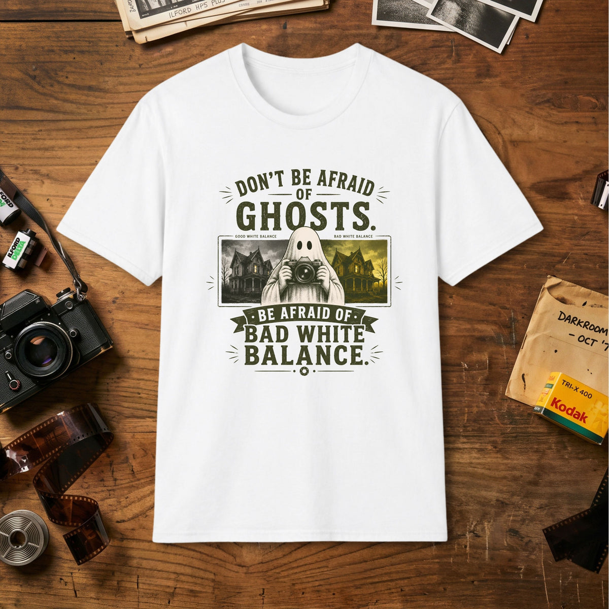 Don't Be Afraid of Ghosts T-Shirt