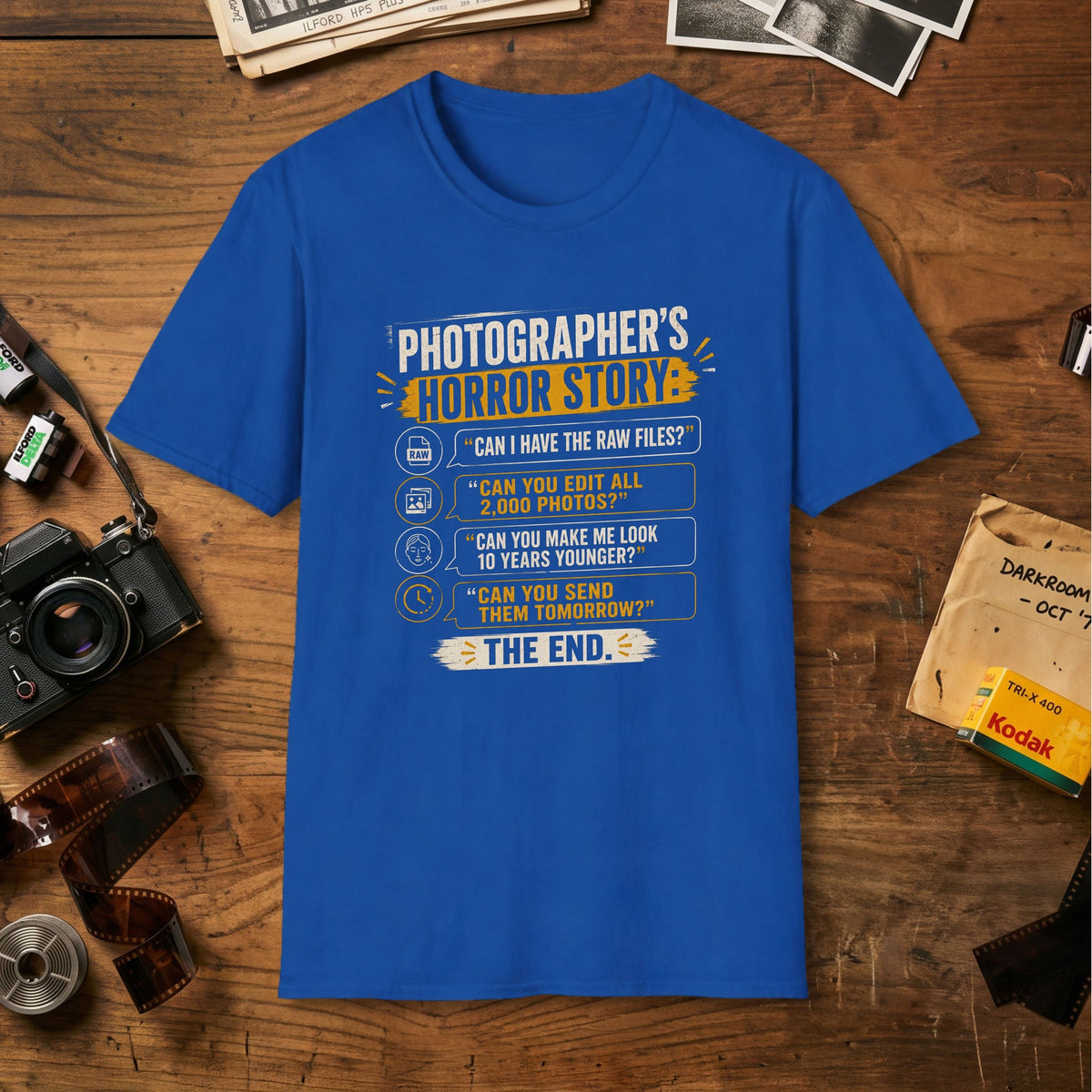 Photographer's Horror Story T-Shirt