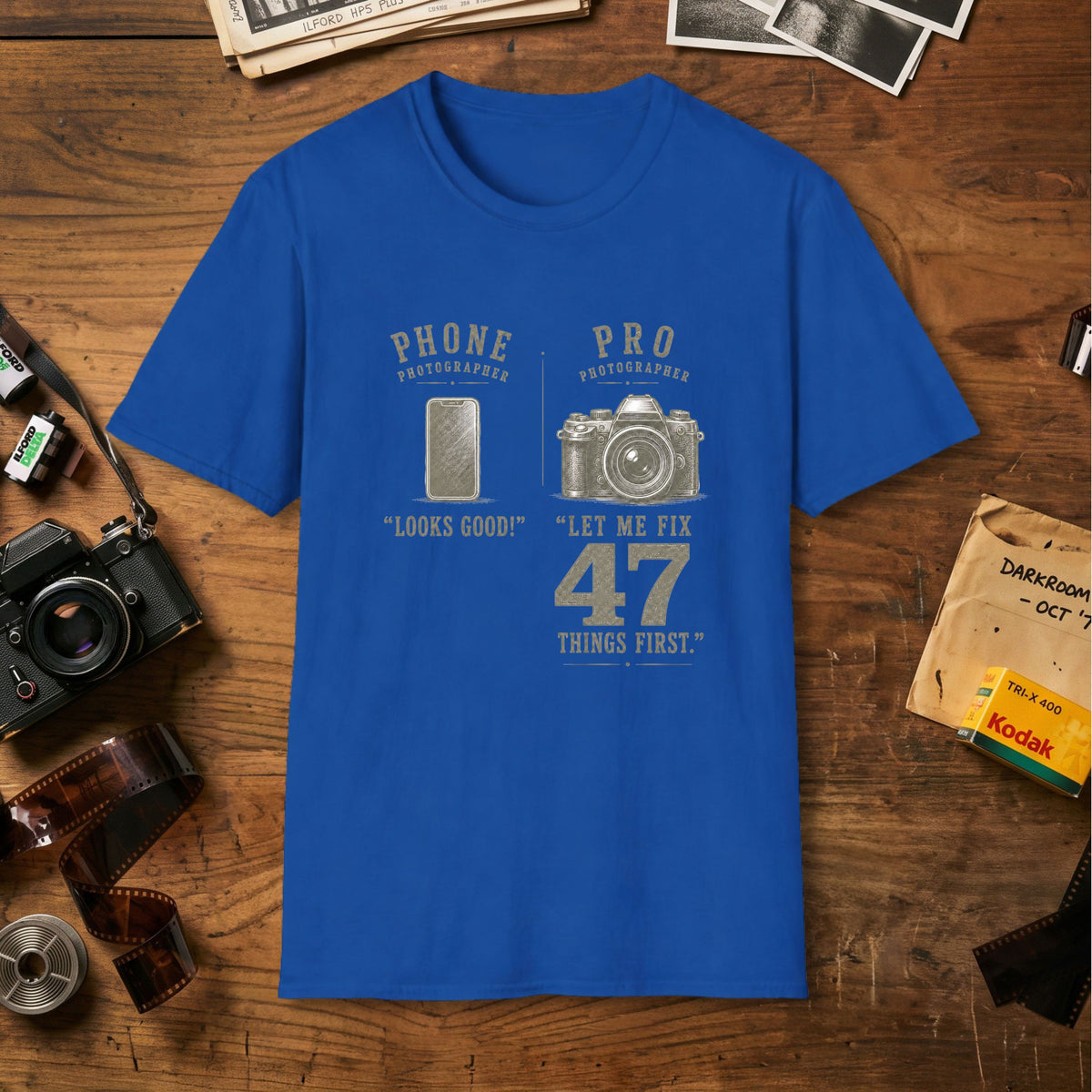 Phone Photographer / Pro Photographer T-Shirt